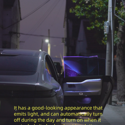 Luminous car window film, car glass film