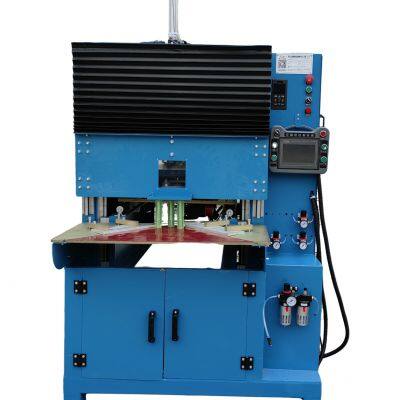 Vertical grinding machine for stainless steel electrical box corner