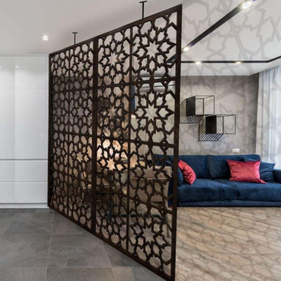 Handcrafted Wrought Iron Garden Fence | Vintage Style for Interior & Exterior Dividers photo-3