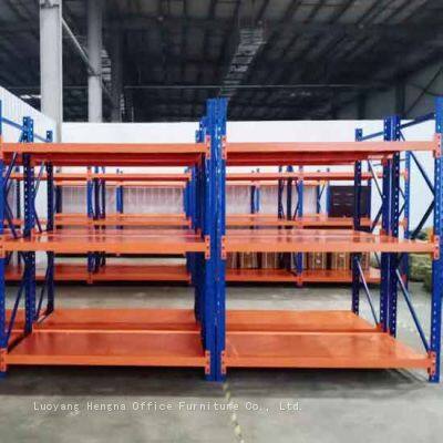 Heavy Duty Steel Shelf / Steel Rack With 3-4 Layer Adjustable Shelves - Industrial Warehouse Storage Solution photo-1