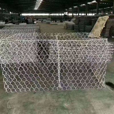 Gabion mesh for flood control and embankment reinforcement, lead wire cages, ecological greening slope protection, galvanized wire mesh gabion cages