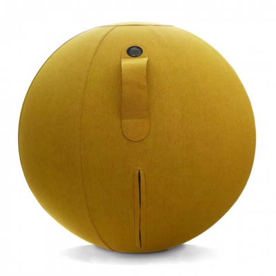 Exercise Ball Chair With Felt Cover & Handle for Yoga Comfortable Sitting Ball photo-2