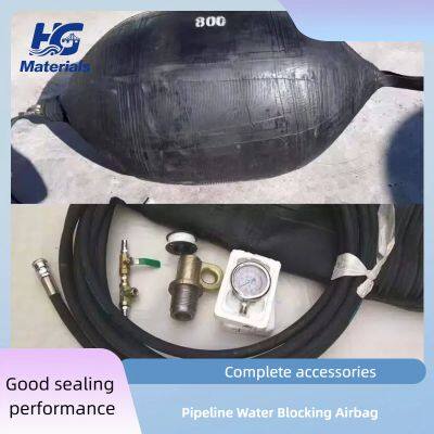 Flexible Inflatable Rubber Airbag for Sewer and Drainage Pipe Blocking,Simple Operation