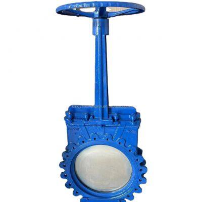 Hot Selling in Southeast Asia JIS 10K Marine Gate Valve CF8 Body SS304 Disc Knife Gate Valve Use for Sugar Factory