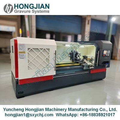 Double Head Boring Machine for Rotogravure Steel Base Cylinder Processing photo-2