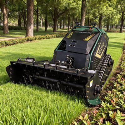 MTSK1000 RC Multifunktionaler Arbeitsgeräteträger mit 48V-Servomotor, selbstfahrender RC-Schlegelmäher für 35°-Hänge
