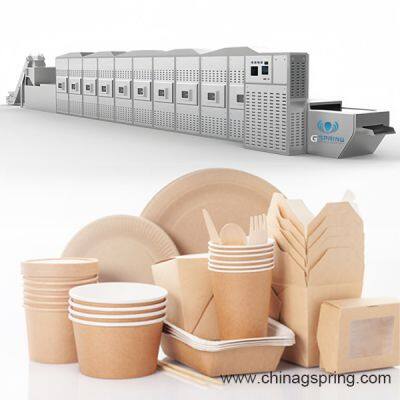 New Technology Industrial Microwave Oven For Paper Drying Machine Tunnel Type