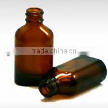 50ml flat amber glass Pharmaceutical bottle