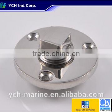 Winch Opening Boat Stainless Steel Garboard Drain Plug