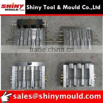 3 cavities blowing mould bottle mould