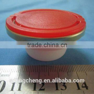 42mm Plastic Spout Cap / Pull Push Caps / Oil Bottle Cap With Metal Ring Supplier China photo-2