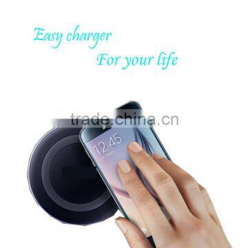 Protable Mobile Phone wireless charger for all devices fantasy for samsung s6 smartphone pad