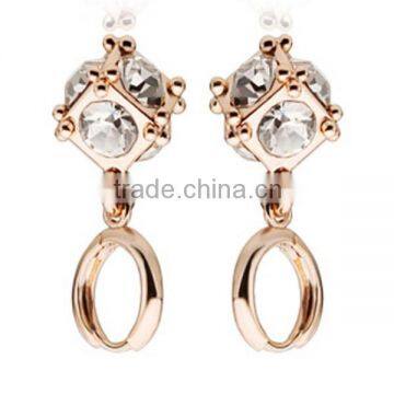 Latest Design Diamond Earring Fashion Luxury Women Jewelry photo-3