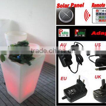 Solar LED Light Flower Pot With Remote Control YXF-4570S photo-2
