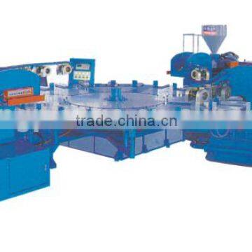 Automatic three colors sole machine