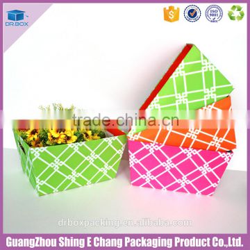 Professional Wholesale China Eco-friendly Household multipurpose storage box trapezoidal packaging box