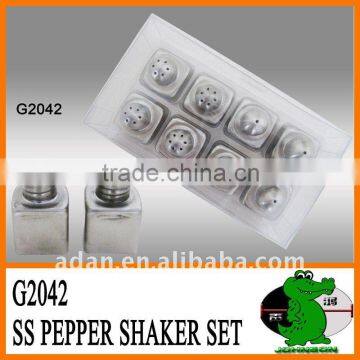 8 Pcs Set Sugar/Salt/Pepper Shaker