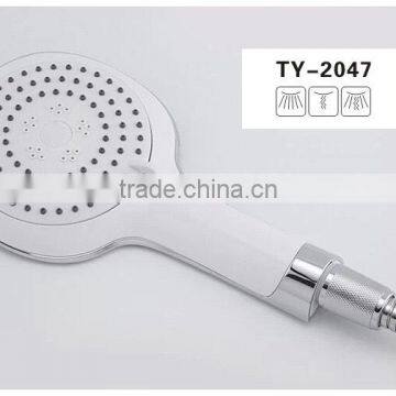 TongYing three functions abs button shower head