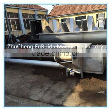 Chicken Slaughter Curved Blanching Machine
