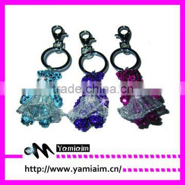 Crystal phone keychain gift items