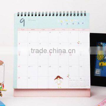 lovely calendar(cute calendar,table calendar)