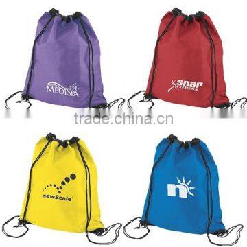 Hot sell polyester drawstring bag