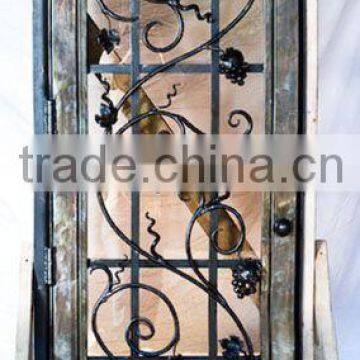 Wrought Iron Decorative Wine Cellar Door,customized Size,hand-forged Door photo-2