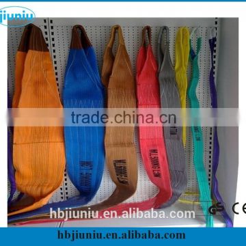 Strong strength factory price webbing sling/10 ton web sling