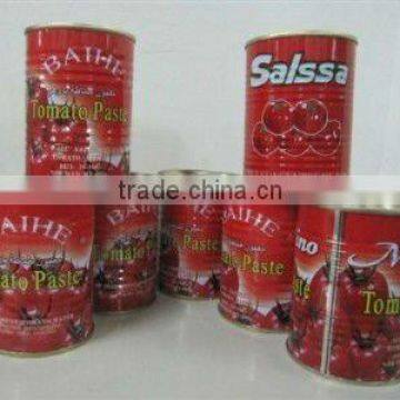 fresh 400g canned tomato paste 28%-30% favorable price pure quality