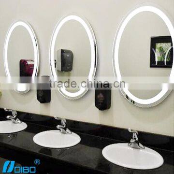 Modern IP44 rated hotel backlit LED bathroom mirror