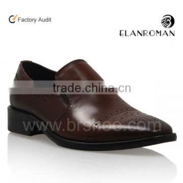 real cow leather business dress shoes slip-on