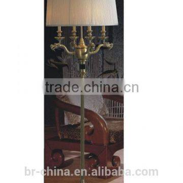 CE/UL/SAA brass floor lamp chandelier FL21814