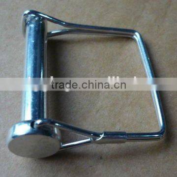 Zinc Plated & Nickel Plaed Square Shape Linch Quick Pin Hitch Pin Clip Single Winded in China Rigging Hardware photo-3