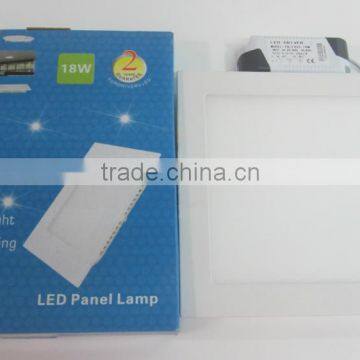 Amazing price!!18W and square led flat panel light price