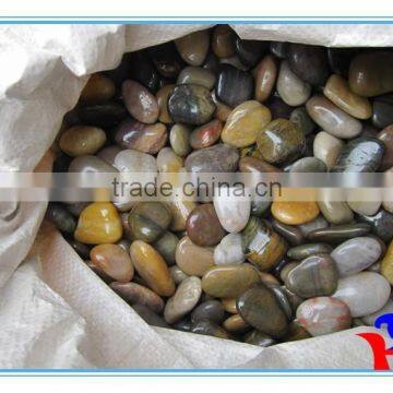 China Mixed Color Pebble stone