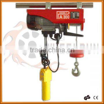 PA800 popular used mini wire rope hoist 110V electric hoist