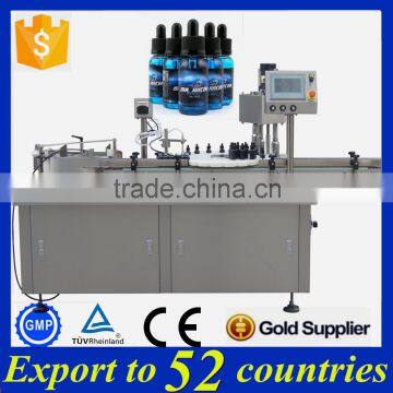 Trade assurance filling machine for e-liquid,30ml bottle filling machine