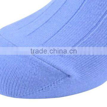 High Quality Pure Cotton Blank Color Dress Crew Socks Men photo-6