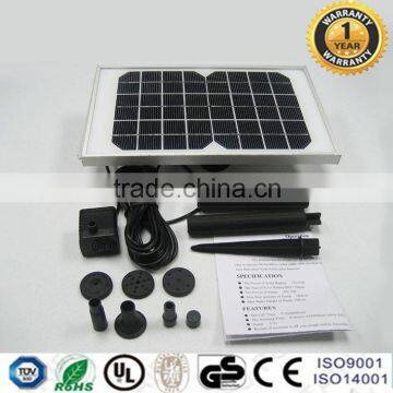 Fountain Solar Water Pump Kit 12v Water Pump