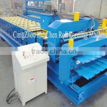 Two Deck Roof Steel Glazed Tile Roll Forming Machine