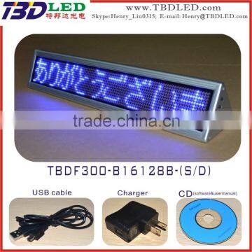 LED SINGLE Desk Message Board /variable Message Sign Board/moving Message Sign