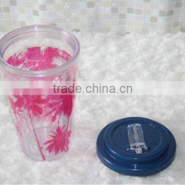 2013 Hot! Hot! plastic ice tumbler and plastic tumbler