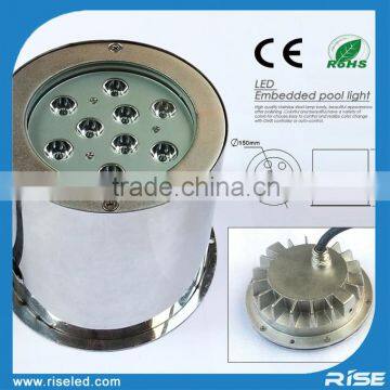 IP68 waterproof 316 Stainless steel boat underwater led lighting