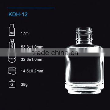 17ml small nail polish glass vial