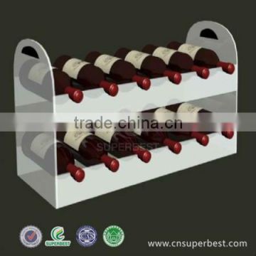 Wholesale tabletop acrylic wine display holder