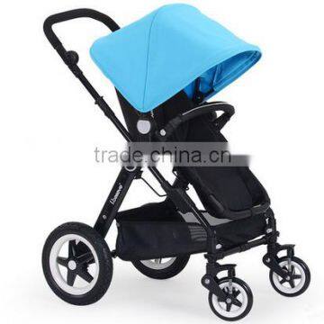 2016 New Design Good Quality Hot Selling Easy Folding Baby Stroller 2 in 1 with EN1888