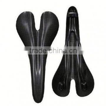 Weight light new product 2014 hot road bicycle or mountain bike carbon fiber saddle kids bicycle parts