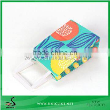 Sinicline Fashion Design Handmade Recyle Colorful Gift Kraft Bag