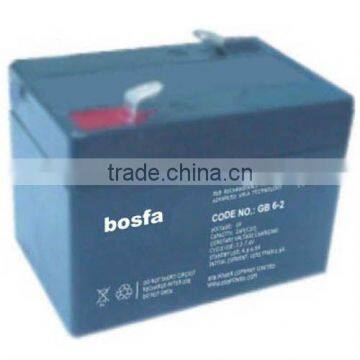 Sealed Lead Acid Battery 6v 2ah for Fan With 6v2ah Battery