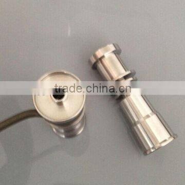 Titanium Nail 4 in 1 and 6 in 1 Domeless Titanium Nails Titan Nail with Male and Female Joint for Glass Pipe Bong